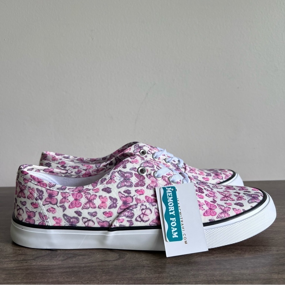Isaac Mizrahi NEW Women's Butterfly Low Top Sneakers Size 10 #333 - Picture 7 of 10